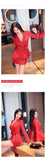 AOOKDRESS spring OL formal suit skirt 2021 new design small suit jacket bag hip short skirt two-piece suit