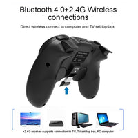 AOOLGAME  Wireless Bluetooth Joystick PUBG Controller Gamepad Android for PC Phone TV Box PS3 Console Control