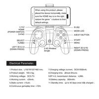 AOOLGAME  Wireless Bluetooth Joystick PUBG Controller Gamepad Android for PC Phone TV Box PS3 Console Control