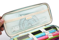 kemila Zipper Pencil Case Beautiful Canvas Pencil Pouch Cute Pattern Kid multiwall Pen Pouch Pen Bag School Supplies