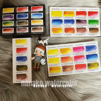 Astrology Watercolor Paint Palette Set of 12 Watercolors Handmade