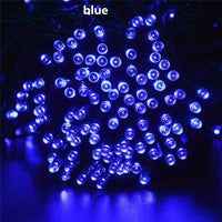 Solar String Lamps For Garden Waterproof Outdoor Lighting 5M 7M 12M 22M 6V Christmas Xmas Holiday Decoration Fairy Solar Battery