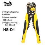 HS-D1 D4 D5 24-10 0.2-6.0 wire stripper Multifunctional automatic stripping pliers Cable wire Strippers Crimping tools Cutting