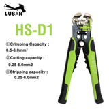 HS-D1 D4 D5 24-10 0.2-6.0 wire stripper Multifunctional automatic stripping pliers Cable wire Strippers Crimping tools Cutting