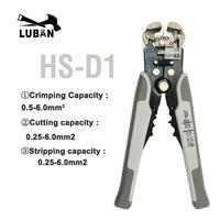 HS-D1 D4 D5 24-10 0.2-6.0 wire stripper Multifunctional automatic stripping pliers Cable wire Strippers Crimping tools Cutting