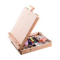 Wooden Easel for Painting Sketch Easel Drawing Table Box Oil Paint Laptop Accessories Painting Art Supplies For Artist Children