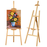 Painting Easel Caballete Pintura High Quality Wood Oil Sketch Easel Chevalet En Bois Easel for Painting Art Supplies for Artist