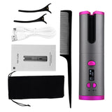Internet star Unbound Automatic Hair Curler Cordless Electric Curling Roller Professional Ceramic Hair Waver Rechargeable Auto Curler Curls 31