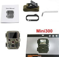 MINI Chasse Hunting Camera 16MP 1080P Full HD Wildlife Scout Camera with Night Vision Hunting Game Camera Photo Traps Hunter Cam