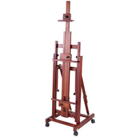 Solid Wood Easel Dual-purpose Caballete Pintura Artist Oil Watercolor Painting Frame Easel Painting Stand Painting Accessories