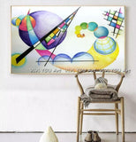 Famous artwork oil painting hand painted modern oil painting by WASSILY-KANDINSKY wall picture for living room picture painting