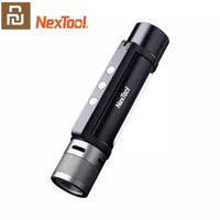 NEXTOOL 6-in-1 1000lm Dual-light Zoomable Alarm Flashlight USB-C Rechargeable Mobile Power Bank Camping Work Light