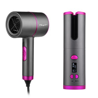 Internet star Unbound Cordless Auto Curler Professional Automatic Hair Curling Roller Hair Waver 2000W Negative Ion Hair Dryer Hot Cold Wind