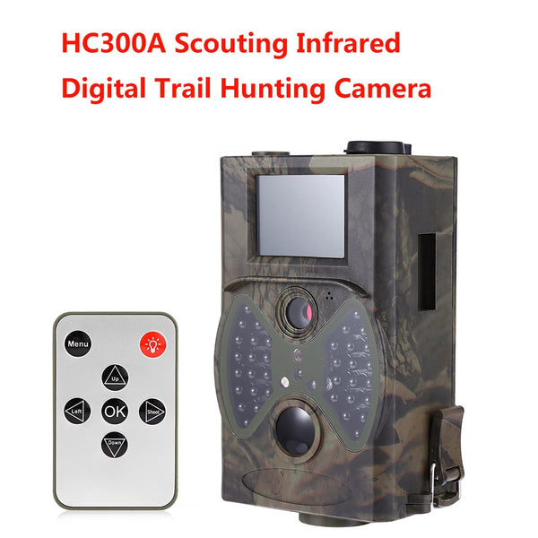 Trail Hunting Camera Scouting 1080P 12MP  Infrared  Cameras HC300A  Night Vision Outdoor Hunter Cam