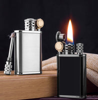 New CHIEF Permament Match Lighter Kerosene Wheel Oil Lighter Windproof Ten Thousands Matches Dual Purpose Lighters Cool Men Gift