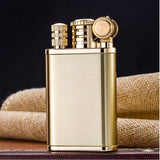 New CHIEF Permament Match Lighter Kerosene Wheel Oil Lighter Windproof Ten Thousands Matches Dual Purpose Lighters Cool Men Gift