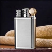 New CHIEF Permament Match Lighter Kerosene Wheel Oil Lighter Windproof Ten Thousands Matches Dual Purpose Lighters Cool Men Gift