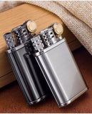 New CHIEF Permament Match Lighter Kerosene Wheel Oil Lighter Windproof Ten Thousands Matches Dual Purpose Lighters Cool Men Gift