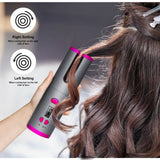 Auto Ceramic Hair Curler Wireless Curling Iron Hair Waver Tongs Curling Wand Air Curler USB Cordless Crimping Hair Iron Curler