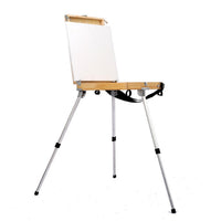 Portable Folding Easel with Integrated Wood Box Art Drawing Painters Tripod  Painting Table Box Oil Paint Suitcase Art Supplies