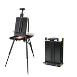 Travel Portable Easel Beech Wood Drawing Easel Painting Easel For Artist Wooden Art Easel With Wheels