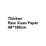 Pure Xuan Paper Chinese Calligraphy Painting Special Raw Xuan Paper 100sheet Thicken Chinese Calligraphy Half Ripe Rice Paper