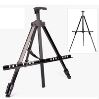 Telescopic Tripod Easel Aluminum Alloy Display Rack With Thickened Metal Folding Iron Sketching Easel Adjust The Height