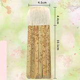 6/10/12/18/24 Joint Brush Chinese Painting Shading Broad Brush Bamboo Tube Handle Painting Oil Watercolor Paint Mounting Brushes