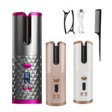 Automatische Hair Curler Auto Keramische Krullend Roterende Curling Golf Styling Tool Draadloze Krultang Haar Waver Wand Usb Cor