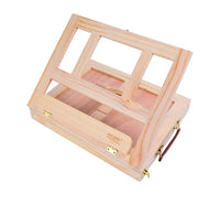 Multifunctional Adjustable  Easel with Integrated Wooden Box Art Drawing Painting Table  Oil Paint Suitcase Desktop  Art Supplie